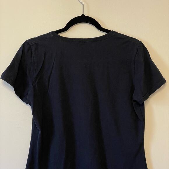 Disney Princess L short sleeve t-shirt cotton Aladdin movie casual black Genie - Picture 6 of 7